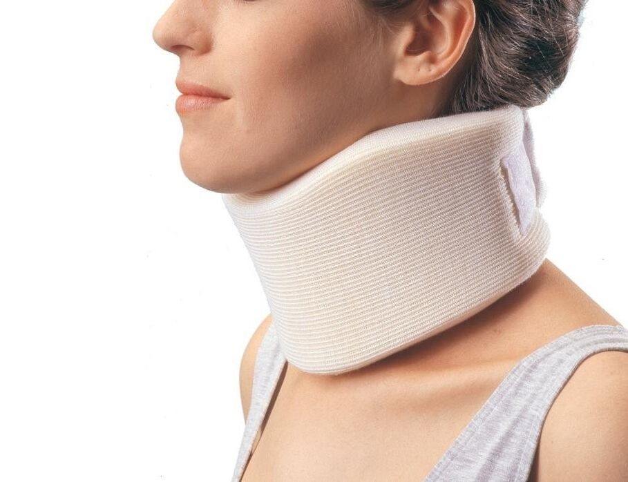 colar de pescozo para osteocondrose