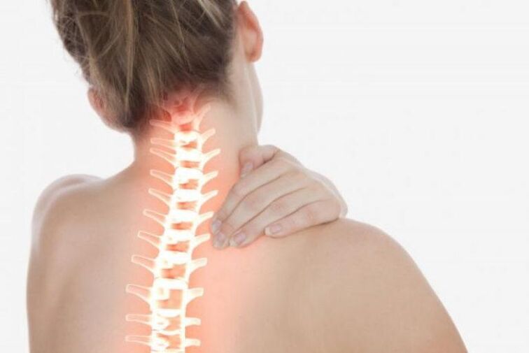 dor de pescozo debido á osteocondrose
